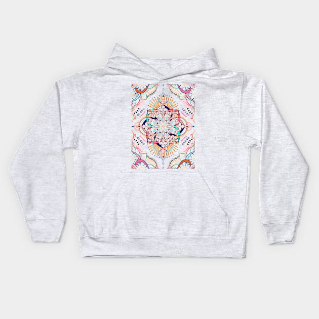 Summer Festival Pop Kids Hoodie by micklyn